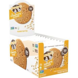 Lenny & Larry's Complete Cookie Proteïnekoekjes eiwitgrendel - Peanut boter - pindakaas 12x113 g