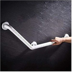 HSIRYAOHD Grab Rail, Home Badkamer Veiligheid Handicap Bar, Verborgen Schroef Bar Toilet Leuning Barrière-Gratis Kamer Gehandicapt Antislip Handvat Geschikt/Wit/50/19.68I