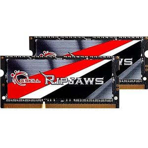 G.Skill 8GB DDR3-1600 8GB DDR3 1600MHz geheugenmodule - geheugenmodule (8 GB, DDR3, 1600 MHz, notebook, 2 x 4 GB, 1.35 V)