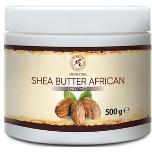 Shea Boter 400g (Koudgeperst) - 100% Puur Natuurlijke Lichaamsboter - Rijk aan Mineralen & Vitamines voor Intensieve Huidverzorging - Massage - Wellness - Cosmetica - Ontspanning - Anti-Rimpels - Anti-Aging - Hydrateert - Vochtinbrengend