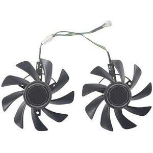 85MM T129215SU DC12V 0.50AMP 4Pin grafische kaartventilator voor ASRock voor Phantom voor Gaming X voor Radeon RX570 8G OC