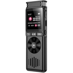 HAISENG Voice Apparaat Grote Kleur Screen 8 GB/16 GB/32 GB/64 GB/128 GB Voor Lezingen Zakelijke Vergaderingen Voice Geactiveerde Recorder