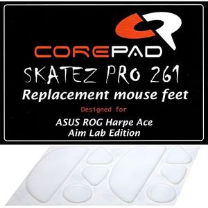 Corepad Skatez PRO 261 Vervangende muisvoeten compatibel met ASUS ROG Harpe Ace Aim Lab Edition