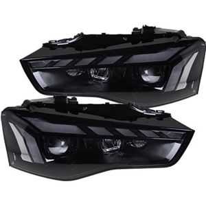 Autokoplampen Autokoplampen Voor A5 A5L 2012 2013 2014 2015 2016 Koplampen Richtingaanwijzer Koplamp Montage Accessoires Koplampmontage Auto(Halogen)