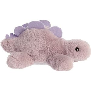 Aurora Adorable Mini Flopsie Stegosaurus Stuffed Animal - Playful Ease - Timeless Companions - Purple 8 Inches