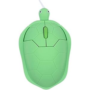 Kalttoy voor Schildpad Gevormde Getelegrafeerde Optische Muizen 1200DPI van de Muis Draagbare Corded voor Bureau