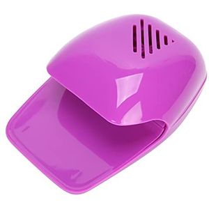 nageldrogers voor nagellak en gel， Professionele mini-nagelventilatordroger for gewone nagellak Sneldrogende nagellak Gel-nageldroger Blower-manicuretool(Purple)