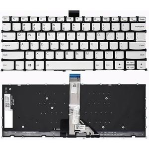 Laptop Toetsenbord Voor voor XiaoXin voor Air 14 IAP8/IAH8/IRP8 Pro IRH8/LRL8/ARH8 voor yoga voor Slim 7 2023X3-14 IAP X7-14 IRH/IRHA(US Silver Backligh)