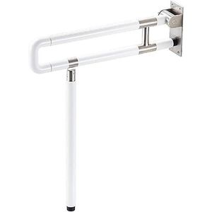 Badkamer Grab Bar Grab Rails Badkamer Bar Ondersteuning Rail, Opvouwbare Leuningen Mensen Bar, Bad (Wit 600
