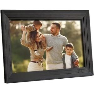 32 GB Geheugen 10,1 Inch Smart WiFi Cloude Digitale Fotolijst 1280x800 IPS LCD-touchscreen Ingebouwd 32 GB Geheugen Goed Cadeau Multifunctioneel(Black)