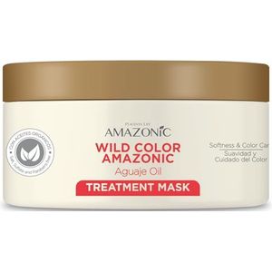 AMAZONIC. Haarmasker in wilde kleur - masker