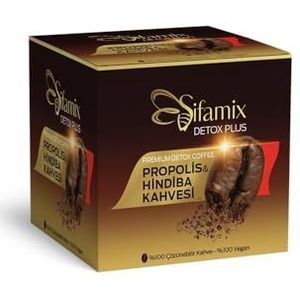 Sifamix Detox Plus – 100% doğal Detoks Kahvesi met propolis & Hindiba, Turkse detox koffie voor welzijn en energie