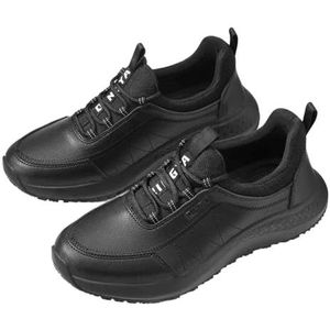 Waterdichte Koksschoenen, Antislip PU-werkschoenen, Oliebestendige Leren Schoenen Met Zachte Zool For Hotelkeukens En Restaurants(EU 43)