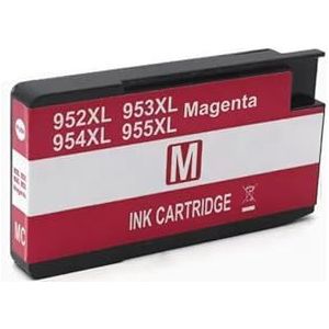 952XL 953XL 954XL 955XL Inktcartridge Compatibel for H-/P Officejet Pro 7720 7730 7740 8210 8218 8710 8715 8718 8720 8730 8740(1 Magenta)