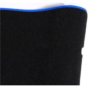Beschermend kussen Antislipmat Voor Dashboard Zonneklep Dashboardmat Voor Ford Voor Transit Voor Tourneo Custom 2012~2017(Blu,LHD)