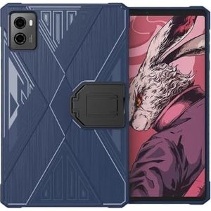 Geschikt for Lenovo Legioen Y700 2e Gen 8.8 ""TB-320FU Schokbestendige Tablet Case Kickstand Ontwerp Game Beschermende Shell(Navy Blue)