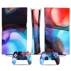 Voor PS5 PRO Skin Digital Edition Console En Controller Vinyl Cover Skins Wraps Krasbestendig, Compatibel Met Voor PS5 Digital Edition Pro 88654 Geen Schuimvorming Bubbelvrij
