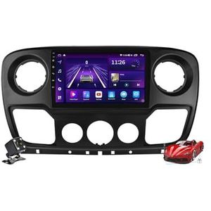 M700s,Android 15.0 Radio 2 Din Auto Stereo met 4G 5G WiFi DSP SWC Carplay voor Master/Opel Movano/NV400 2010-2021 GPS Navigatie 10.1'' MP5 Multimedia Video Player FM BT Ontvanger