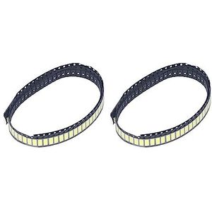 Hoge Luminantie Led-achtergrondverlichting Kralen, 200 Stuks Witte 6V 1W SMD-lamp Led-chip Ledstrip voor Tv met Stootstroomcapaciteit voor Lcd-tv, Lampen, Downlights, Paneel en