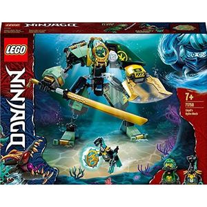 LEGO 71750 NINJAGO Lloyd's Hydro Mech onderwater bouwset, Actiefiguur Ninja Speelgoed Voor Jongens en Meisjes van 7 Jaar en Ouder