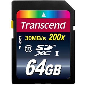 Transcend Extreme-Speed SDHC Class 10 geheugenkaart (tot 30MB/s lezen)