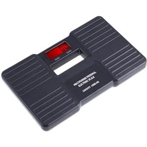 Weegschaal Draagbare Personenweegschaal Digitale Weegschaal Multifunctionele Weegschaal Multifunctioneel Personenweegschaal(Black)