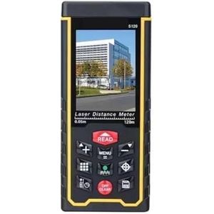 Hand-GPS Afstandsmeter Meetlint Digitale Camera Functie Afstandsmeter Tape Hoekafstandsmeter Meetinstrument Hoge precisienauwkeurigheid (Color : Nero, Size : 120M)