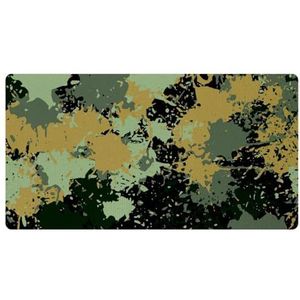 VAPOKF Camouflage Spots Splash Keukenmat, antislip wasbaar keukenvloer, absorberende keukenmat loper tapijt voor keuken, hal, wasruimte