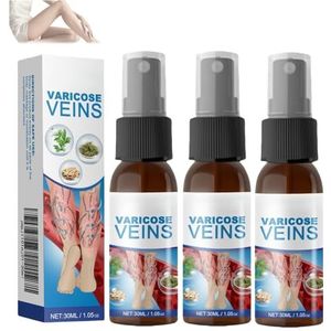 VeinGuard Kruidenspray, Venen 30 ml Varicose Veins Spray met Veno Pulse, aderschat Herbal Spray, beenspray & aderspray(3)