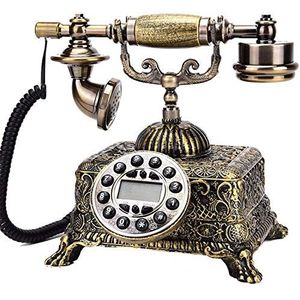 Thuis vaste lijn Kantoor Vaste Europese Stijl Retro Telefoon Woonkamer Thuis Ouderwetse Antieke Telefoon Ornamenten