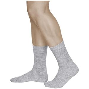 VITSOCKS Merino Wol Sokken Heren Warm Dun Zacht Ademend (3 PAAR) Business Wintersokken, lichtgrijs, 42-43