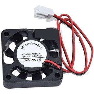 Voor FD0540-A2212A 5V 0.25A 4 * 4cm 2-draads serverkoelventilator, goed getest en werkend