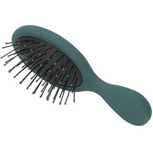 Haarstyling-gereedschap, haarkam, haarborstel, peddel haarborstel voor thuis, op reis, voor de salon (donkergroen)