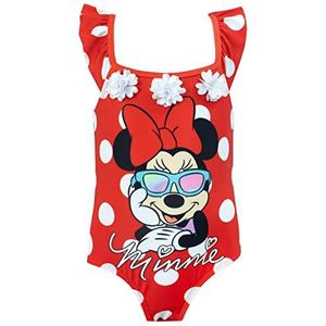 Disney Meisjes Minnie Mouse Badpak Rood 98