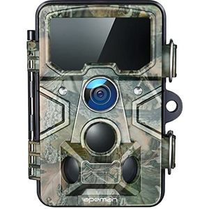 Wilde dierencamera Wildlife Camera Infrarood Trail Camera 2 0MP 1080P Met 1 6GB TF Kaart, 120 ° detectiebereik, 116 ° groothoeklens, 65ft trigger Verkenning, beveiliging van het huis