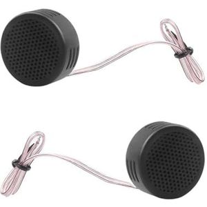 Tweeter auto Tweeters voor auto 2 stuks mini-auto-dometweeters 500W met hoog rendement, superkrachtige audioluidsprekers, autotweeters
