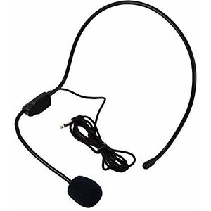 Szaerfa Spraakhoofdtelefoon met bedrade microfoon voor Mike Voice Speaker Versterker