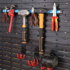 botle Magnetische gereedschapslijst, metalen strips, lengte 45 cm, zwart, gereedschapshouder, sterke magneet, voor gereedschapsborden van het merk bevestigingshoeken voor schroevendraaiers, tangen