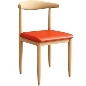 Eetkamerstoelen Houten Eetkamerstoel Moderne Rugleuning Stoel Dichtheid Spons Kussen Keukenstoel Vrijetijdsstoel Kleedstoel Koffiestoel voor Thuiskeuken en Café-bar (Color : Q, Size : 4pcs)