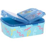 Lilo en Stitch multi XL brooddoos / broodtrommel 18,5 X 15 Cm