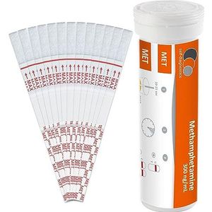 self-diagnostics drugs sneltest methamfetamine (MET) - crystal meth - crank - cut-off: 300 ng/ml - 25 teststrips - drugs detectie - diptest - urinetest - meth test - 5 min drugstest urine
