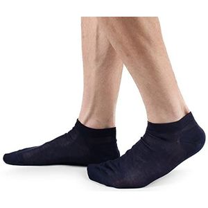 Ciocca Sportsokken, puur katoen, gemaakt in Italië, 6 paar, Marineblauw - 3 paar, 38-39 EU