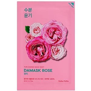 HOLIKA HOLIKA_Pure Essence Mask Sheet Damask Rose przeciwzmarszczkowa maseczka z ekstraktem z ró¿y 20ml