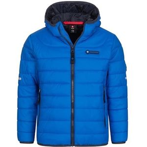 Höhenhorn Krocko Kinderjas voor jongens en meisjes, overgangsjas, gewatteerde jas, blauw/donkerblauw., 104