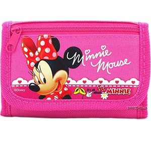 Disney Minnie Mouse Trifold Wallet - 1 Wallet Pink OR HOT Pink Randomly