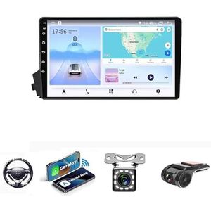 Android 13 Auto Stereo MP5 Player 9'' Screen Autoradio Voor Ssangyong Kyron/Actyon 2005-2011 Car-play Android Auto GPS-navigatie Bluetooth RDS FM AM DAB+ Radio Stuurbediening Voice Control(NF-3 8Core