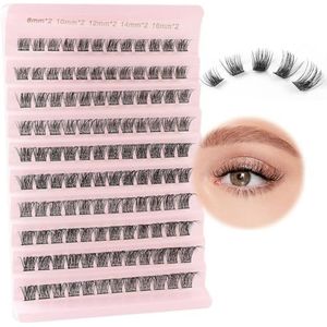 Individuele Wimpers 30D Lash Clusters Natuurlijke Look Valse Wimpers Cluster Wimpers Pluizige Wispy Individuele LasheD Krul Wimper Extension