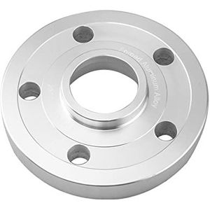 Voor VW Voor Golf/Voor Bora/Voor Polo/Voor Octavia Gesmeed Wiel Adapter Pakking Kit 15/15/20mm PCD 5x100/5x112 CB 57.1mm Wheel Wiel Spacers(4PCS 15MM SiLver)