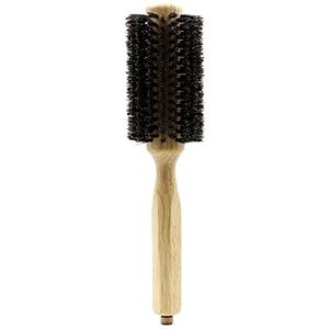 DieffematicSZ kam Wood Handle Hair Round Brush Professional Hair Brush For Hair Cutting With Detachable Tail Round Comb For Hair Cutting