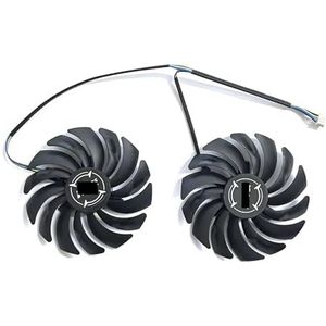 Computerkoelgedeelte, 4-polige GPU-ventilator, PLD10010S12HH, DC 12 V, 0,4 A, compatibel met GTX 1080 1070 1060 Armor grafische kaartkoeler (DIY-fan)